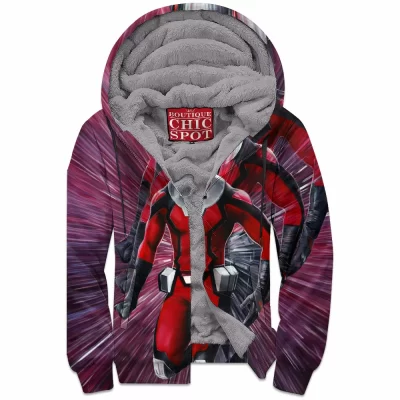 Ant-Man Zip-Fleece-Hoodie, Comic Zip-Fleece-Hoodie
