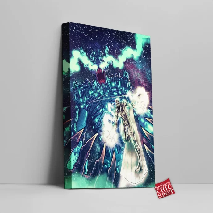 Gladiator Silver Surfer x Venom Canvas Wall Art