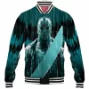 Friday The 13th Baseball-Jacket, Horror Baseball-Jacket, Jason Voorhees Baseball-Jacket