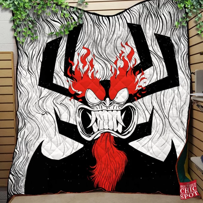 Aku - Cartoon Quilt Blanket