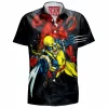 Comic Hawaiian-Shirt, Wolverine Hawaiian-Shirt, X-men Hawaiian-Shirt