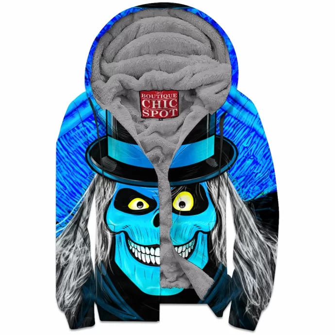 Hatbox Ghost Zip Fleece Hoodie