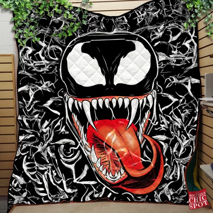 Venom Quilt Blanket