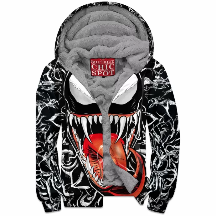 Venom Zip Fleece Hoodie