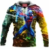 Comic Fleece-Hoodie, Spider-man Fleece-Hoodie