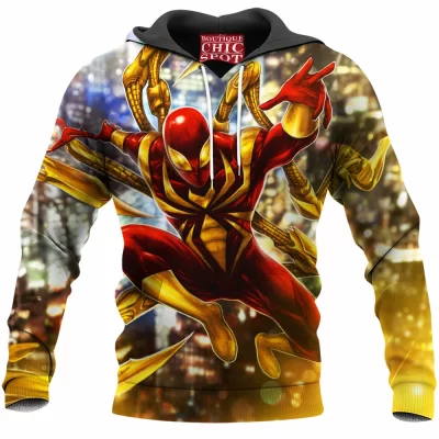 Comic Hoodie, Iron Spider Hoodie