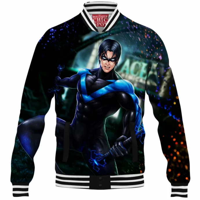 Nightwing Baseball Jacket