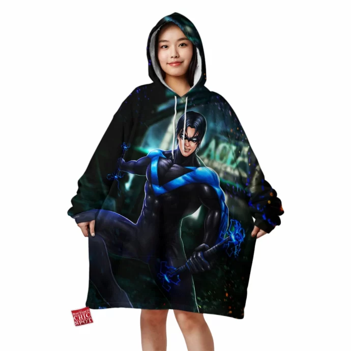 Nightwing Blanket Hoodie