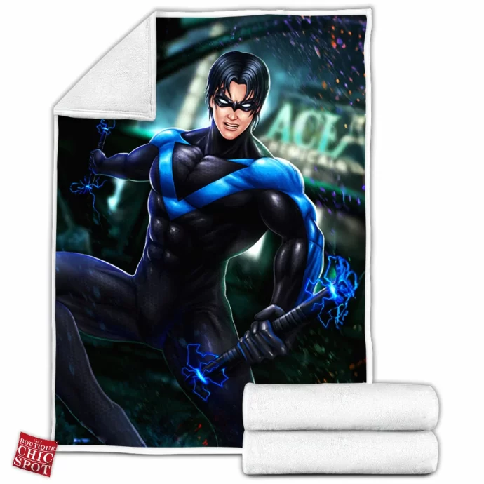 Nightwing Fleece Blanket