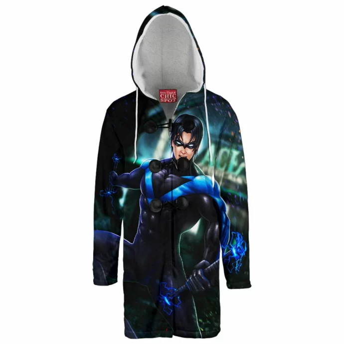 Nightwing Hooded Cloak Coat