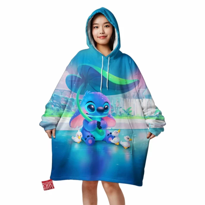 Spring Stitch Blanket Hoodie