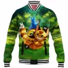 Anime Baseball-Jacket, Kittenbus Baseball-Jacket, Totoro Baseball-Jacket, Ghibli Baseball-Jacket