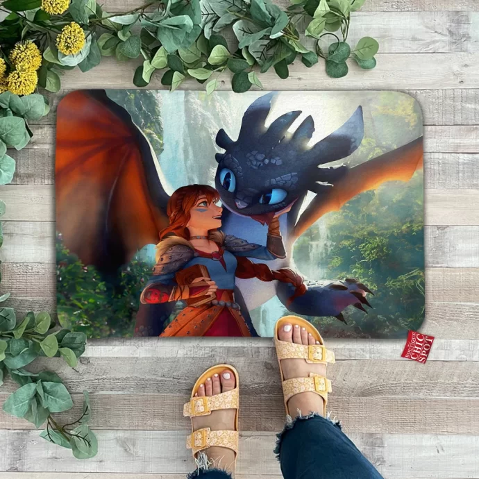 Zephyr And Dart Dragon Doormat