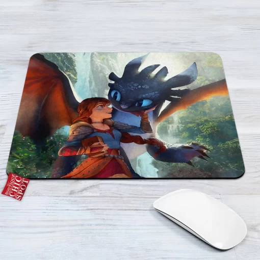 Zephyr And Dart Dragon Mouse Pad