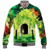 Anime Baseball-Jacket, Chihiro Baseball-Jacket, Spirited Away Baseball-Jacket, Ghibli Baseball-Jacket