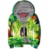 Anime Zip-Fleece-Hoodie, Chihiro Zip-Fleece-Hoodie, Spirited Away Zip-Fleece-Hoodie, Ghibli Zip-Fleece-Hoodie