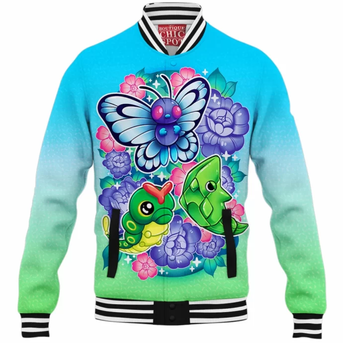 Caterpie Baseball Jacket