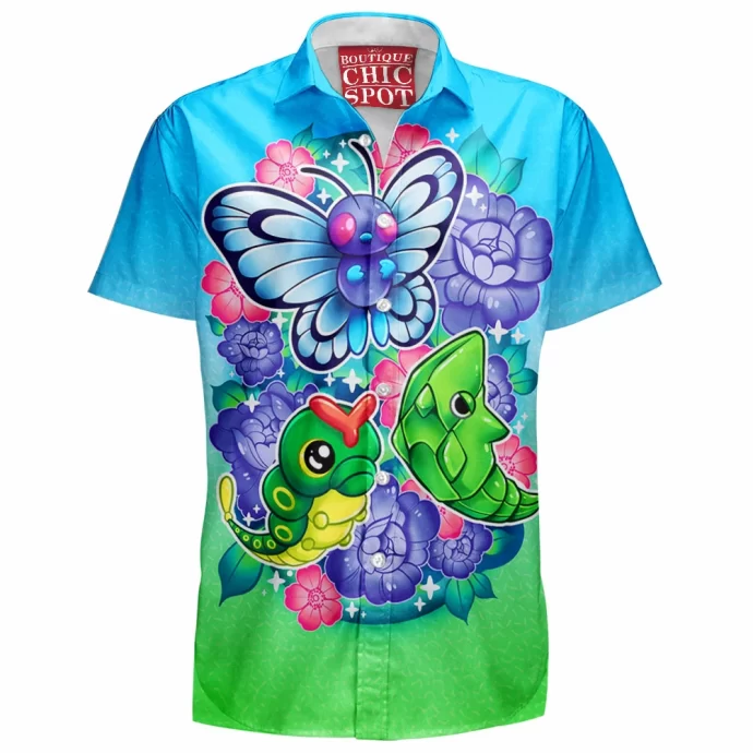 Caterpie Hawaiian Shirt