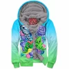 Cat Zip-Fleece-Hoodie