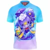 Anime Polo Shirt, Pokemon Polo Shirt, Drifloon Polo Shirt