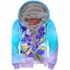 Anime Zip-Fleece-Hoodie, Pokemon Zip-Fleece-Hoodie, Drifloon Zip-Fleece-Hoodie
