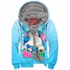 Anime Zip-Fleece-Hoodie, Munchlax Zip-Fleece-Hoodie, Pokemon Zip-Fleece-Hoodie, Snorlax Zip-Fleece-Hoodie, Munchlax Zip-Fleece-Hoodie