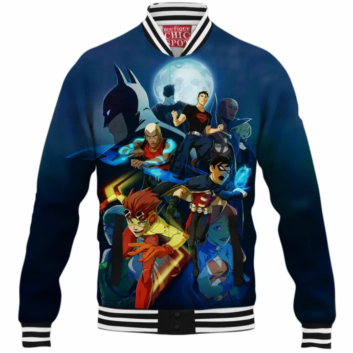 Young Justice Baseball Jacket