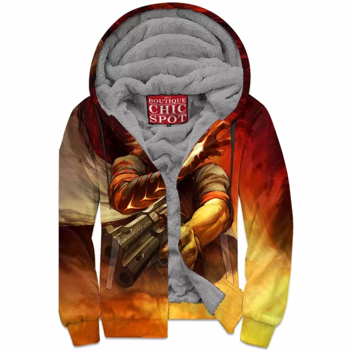 Devil May Cry Zip Fleece Hoodie