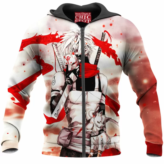 Kakashi Zip Hoodie