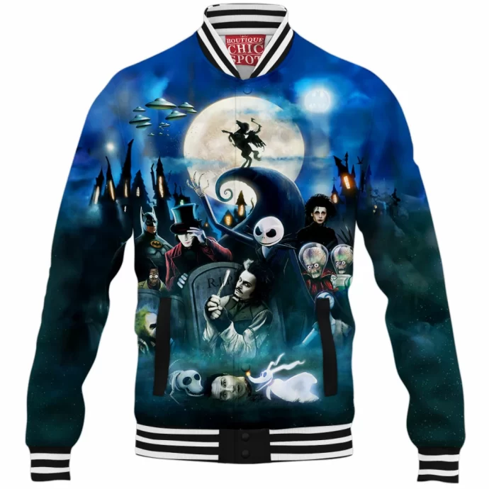 The Nightmare Before Christmas Baseball Jacket