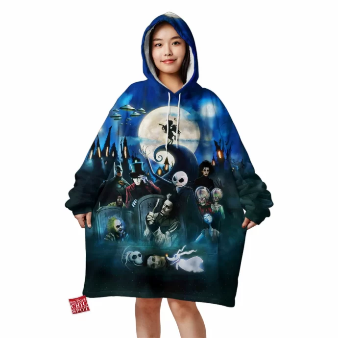 The Nightmare Before Christmas Blanket Hoodie