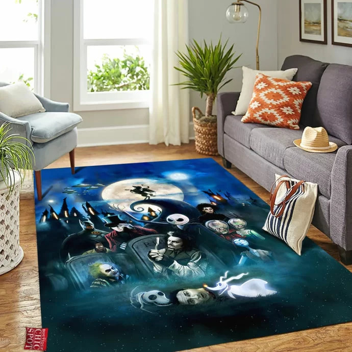 The Nightmare Before Christmas Rectangle Rug