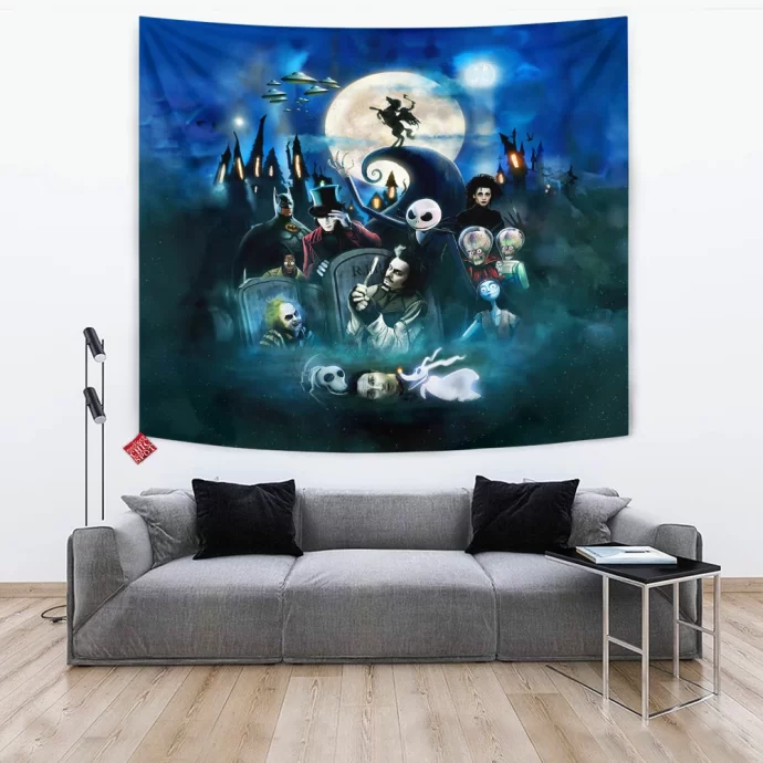 The Nightmare Before Christmas Tapestry