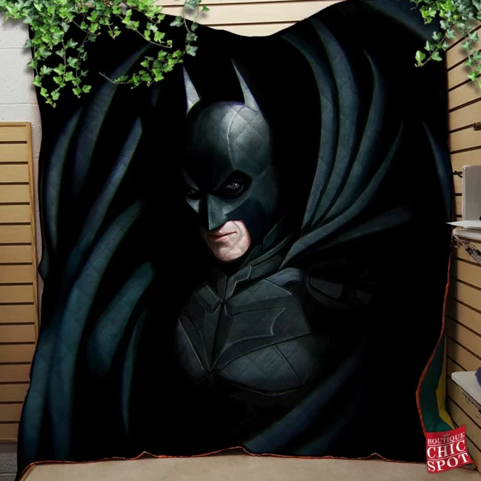 The Dark Knight Quilt Blanket