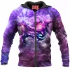 Anime Zip-Hoodie, Haunter Zip-Hoodie, Pokemon Zip-Hoodie