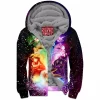 Anime Zip-Fleece-Hoodie, Eevee Zip-Fleece-Hoodie, Eevee Evolution Zip-Fleece-Hoodie, Pokemon Zip-Fleece-Hoodie