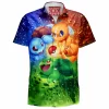 Anime Hawaiian-Shirt, Pokemon Hawaiian-Shirt