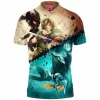 Game Polo Shirt, The Legend of Zelda Polo Shirt, Twilight Princess Polo Shirt