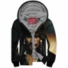 Captain Jack Sparrow Zip-Fleece-Hoodie, Fantasy Zip-Fleece-Hoodie, Pirates of the Caribbean Zip-Fleece-Hoodie