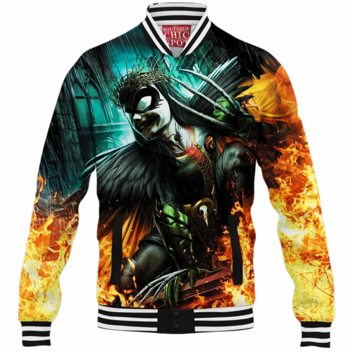 Dc Robin Baseball Jacket