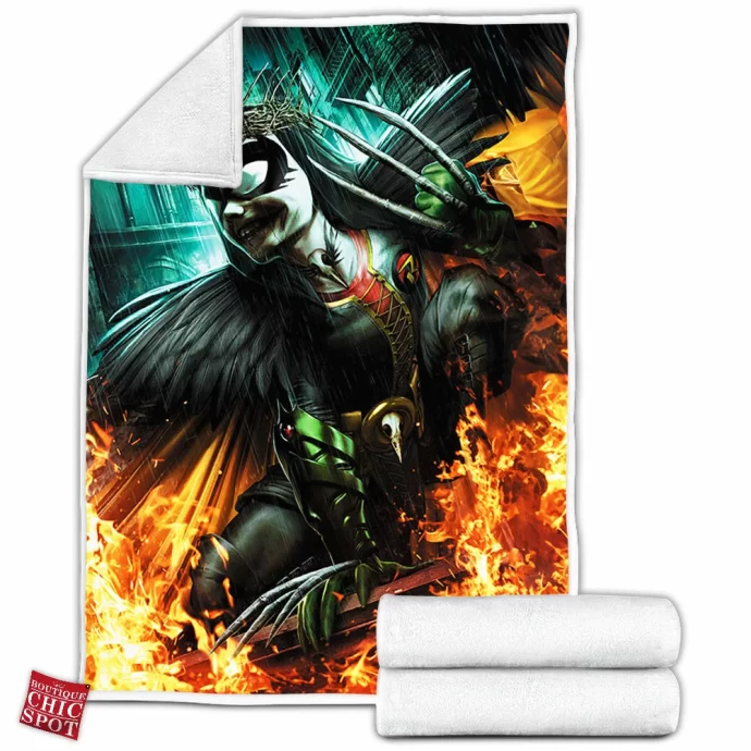 Dc Robin Fleece Blanket