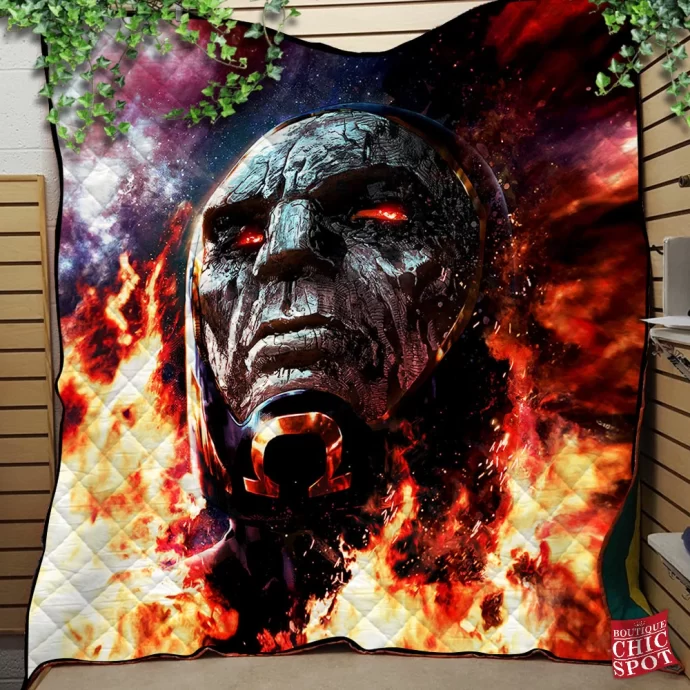 Darkseid Quilt Blanket