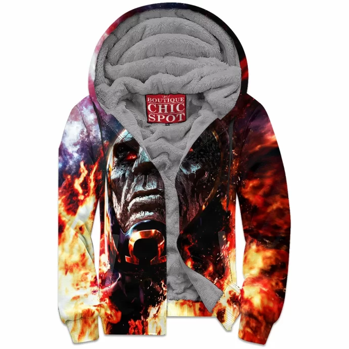 Darkseid Zip Fleece Hoodie