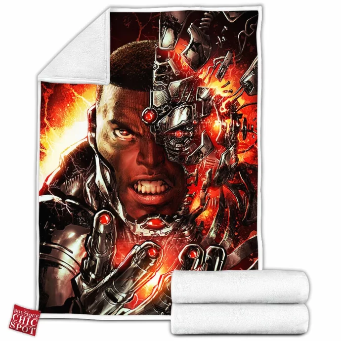 Cyborg Fleece Blanket