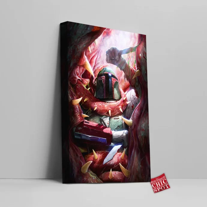 Boba Fett Canvas Wall Art