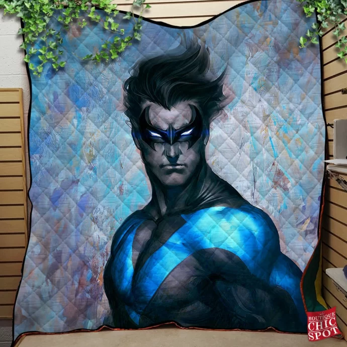 Nightwing Quilt Blanket