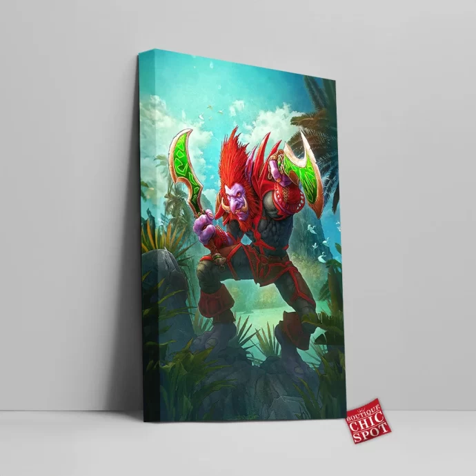 Troll Warcraft Canvas Wall Art