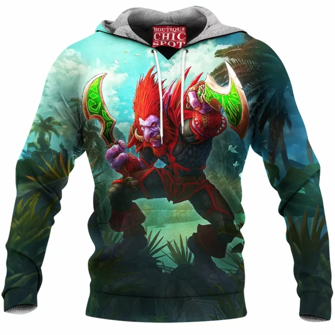 Troll Warcraft Fleece Hoodie