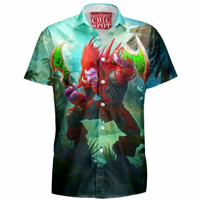 Troll Warcraft Hawaiian Shirt