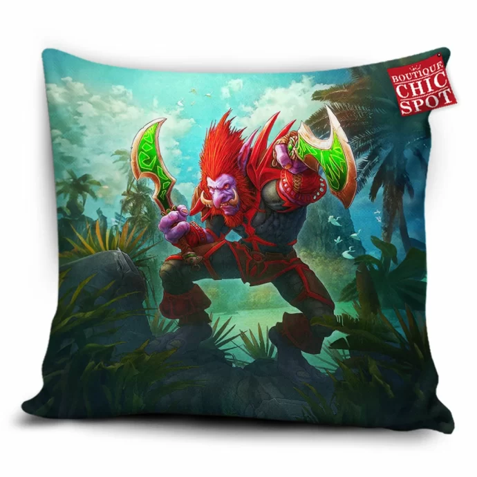 Troll Warcraft Pillow Cover